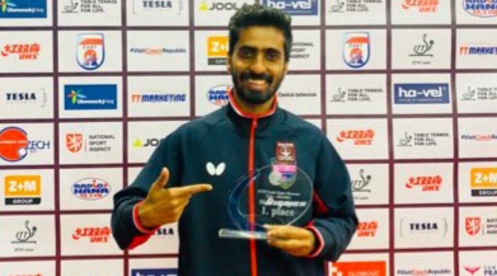 G Sathiyan wins ITTF Czech Open title